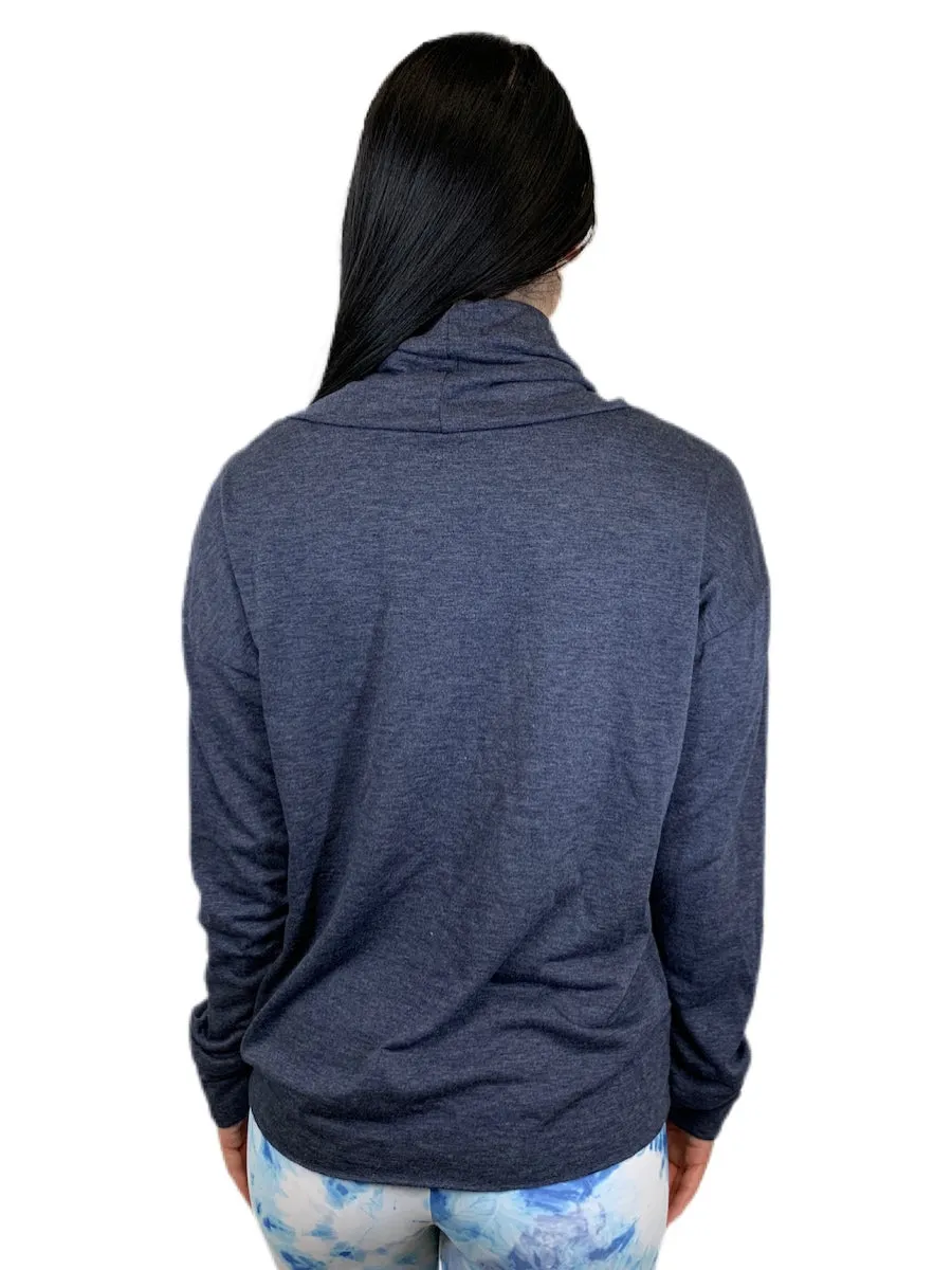 Onzie Yoga Divine Cowl Neck Top 3749