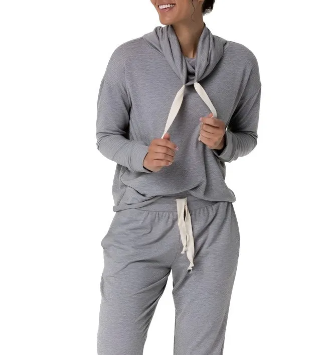 Onzie Yoga Divine Cowl Neck Top 3749
