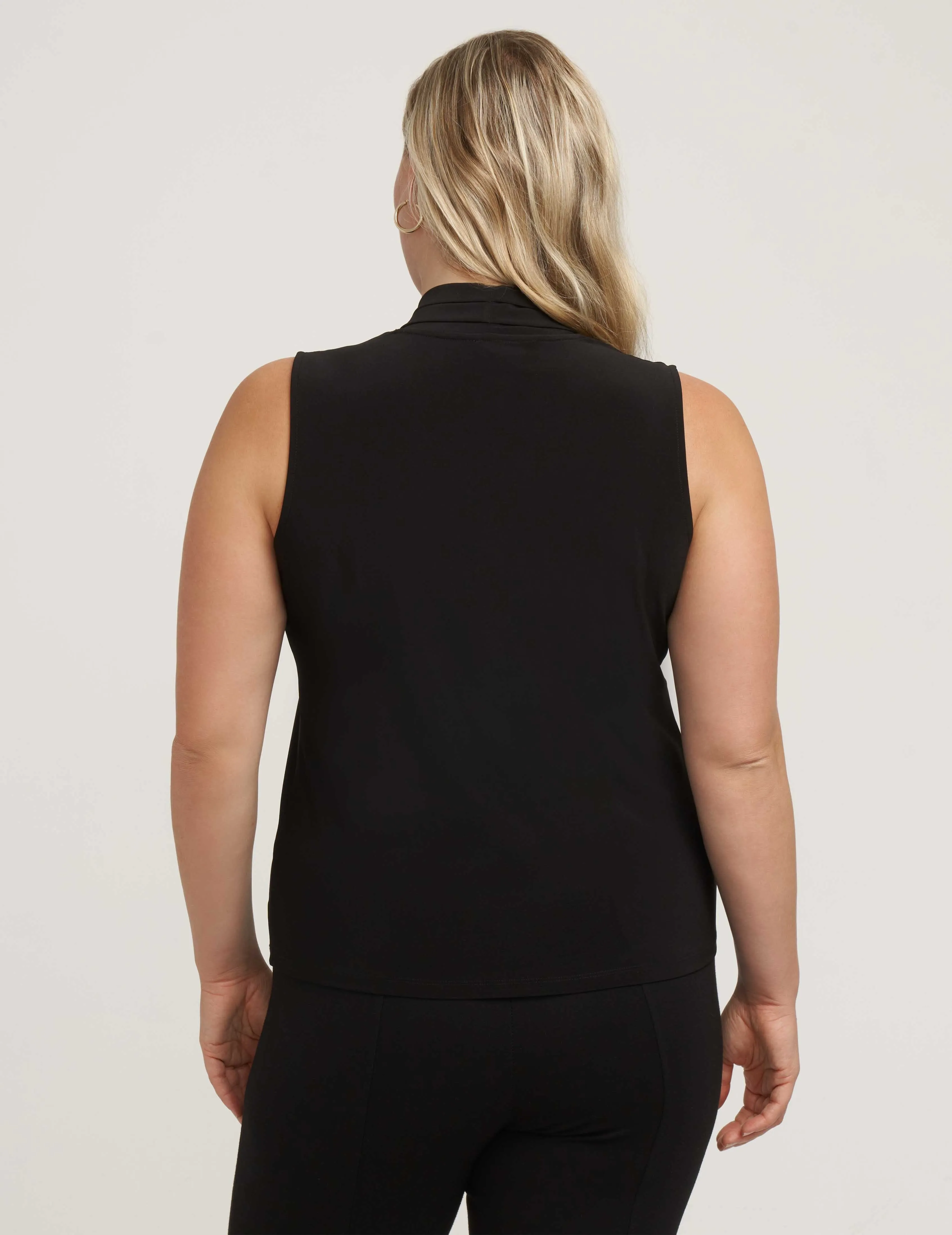 Plus Size Triple Pleat Top - Sale