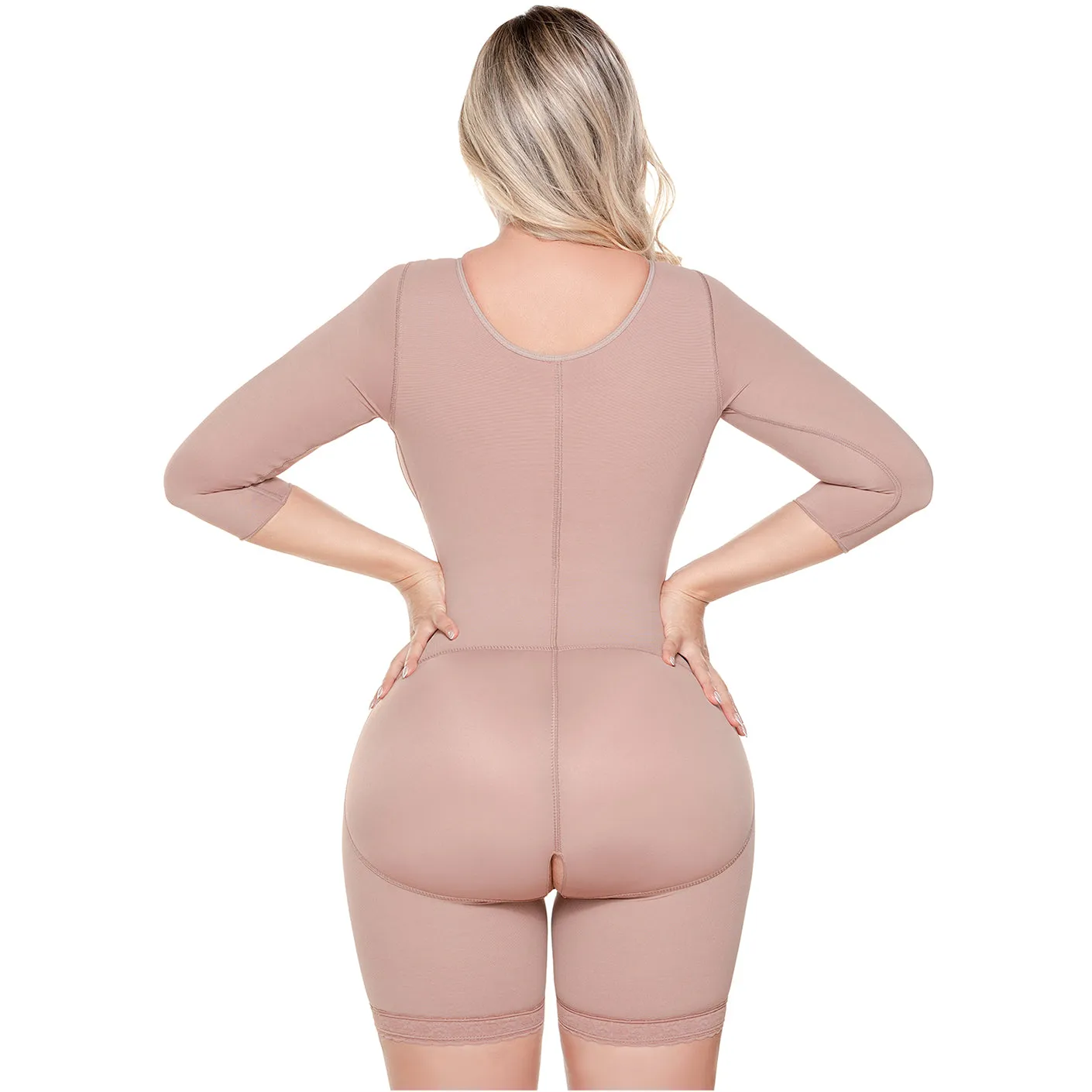 Post-Surgery BBL and Arm & Thigh Liposuction (360) Faja with sleeves High Compression & Bra Support Sonryse 103BF