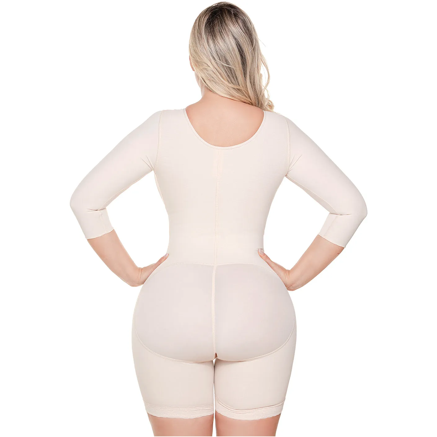 Post-Surgery BBL and Arm & Thigh Liposuction (360) Faja with sleeves High Compression & Bra Support Sonryse 103BF