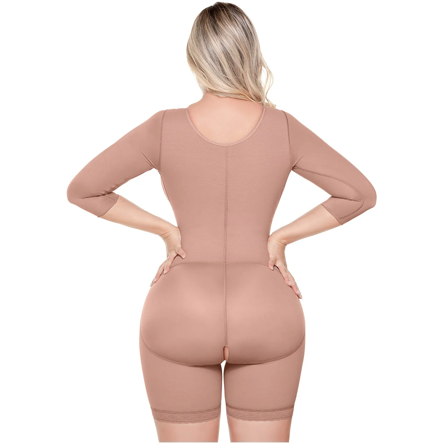 Post-Surgery BBL and Arm & Thigh Liposuction (360) Faja with sleeves High Compression & Bra Support Sonryse 103BF