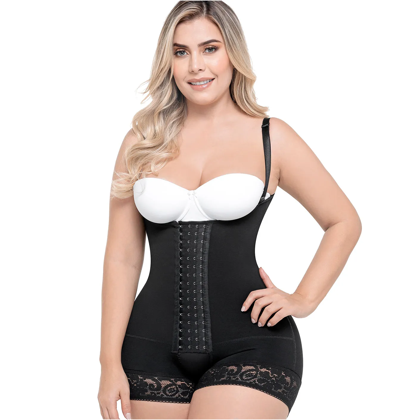 Postpartum Natural-birth Faja Open bust Short length & Medium compression | Stage 2 Sonryse 066BF