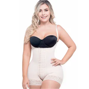 Postpartum Natural-birth Faja Open bust Short length & Medium compression | Stage 2 Sonryse 066BF