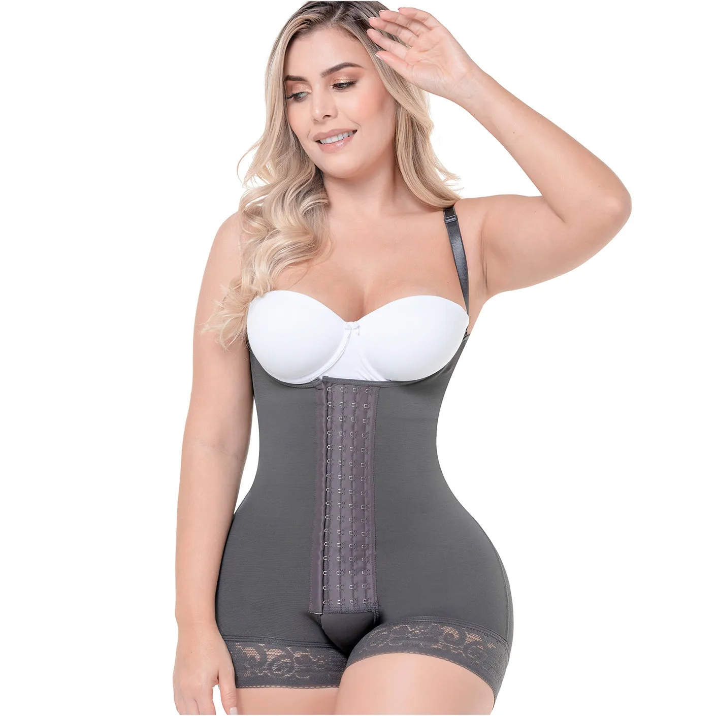 Postpartum Natural-birth Faja Open bust Short length & Medium compression | Stage 2 Sonryse 066BF