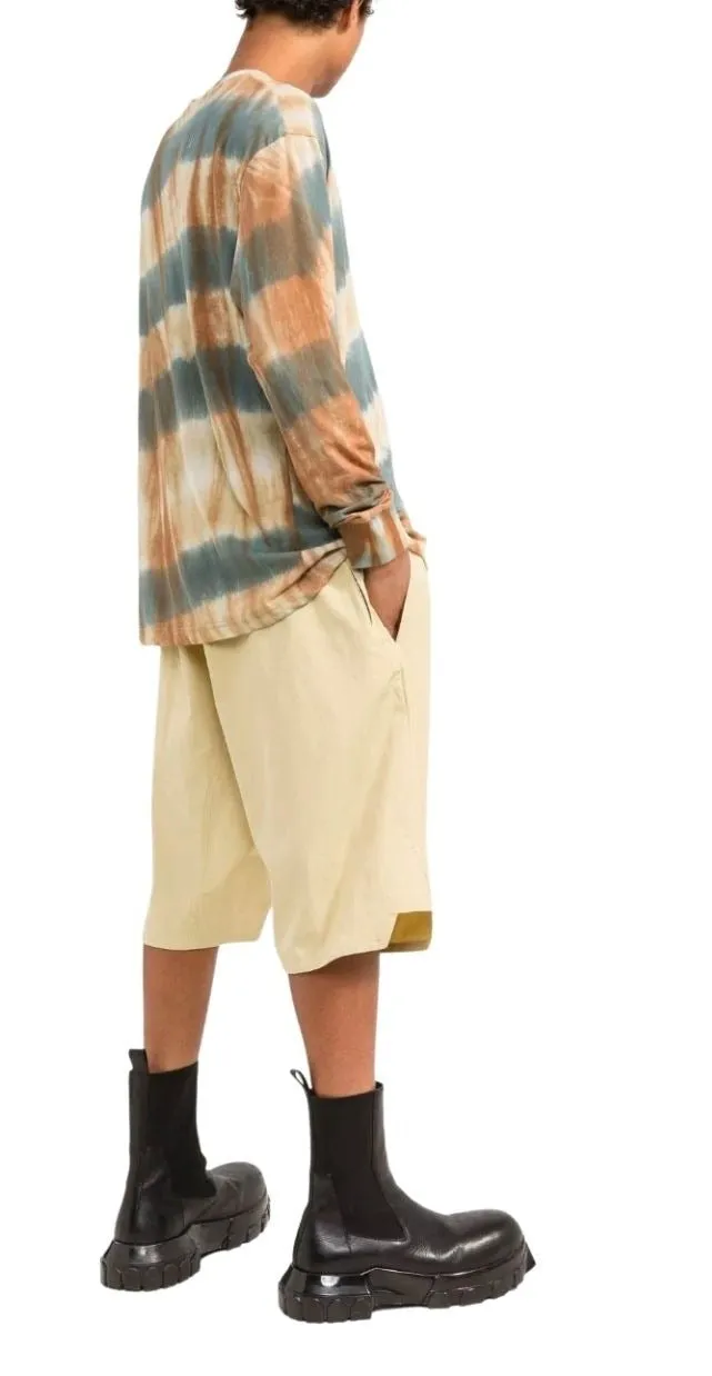 Rick Owens High-Waist Drawstring Shorts