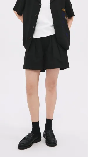 Ruffles Trim Waist Shorts