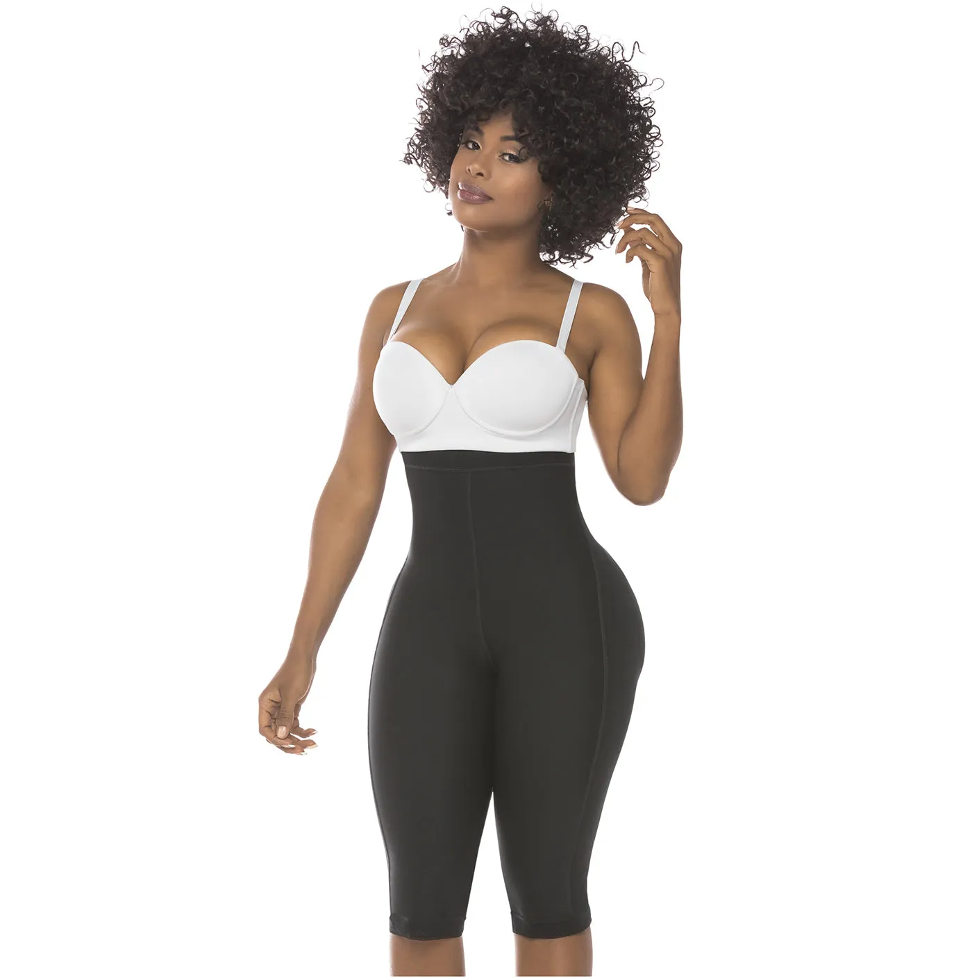 Salome 0219 | Colombian Butt Lifter High-Waisted Capri Faja