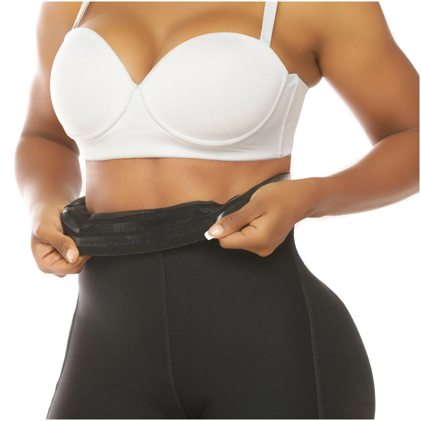 Salome 0219 | Colombian Butt Lifter High-Waisted Capri Faja