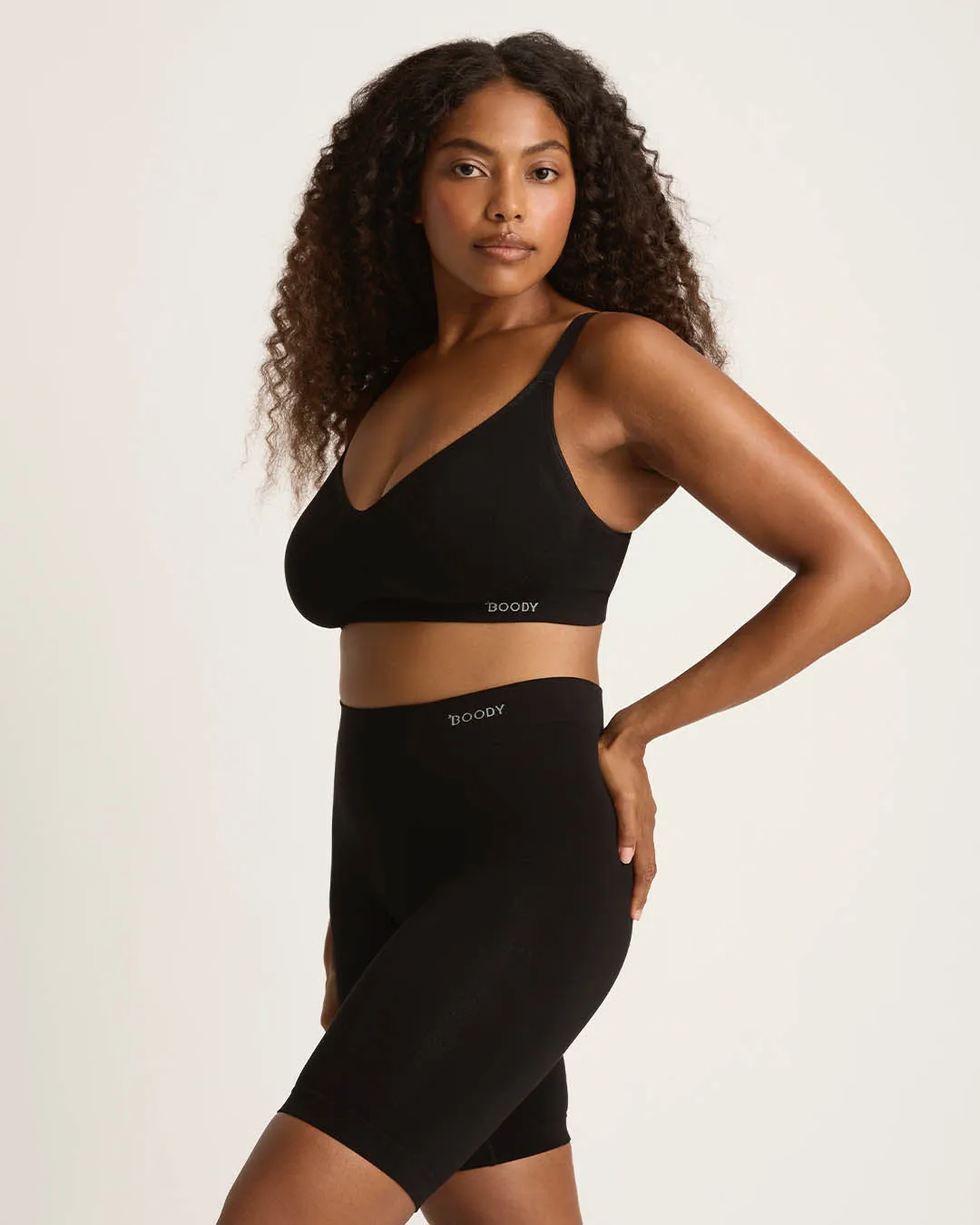 Seamfree Undershort 10" - Black