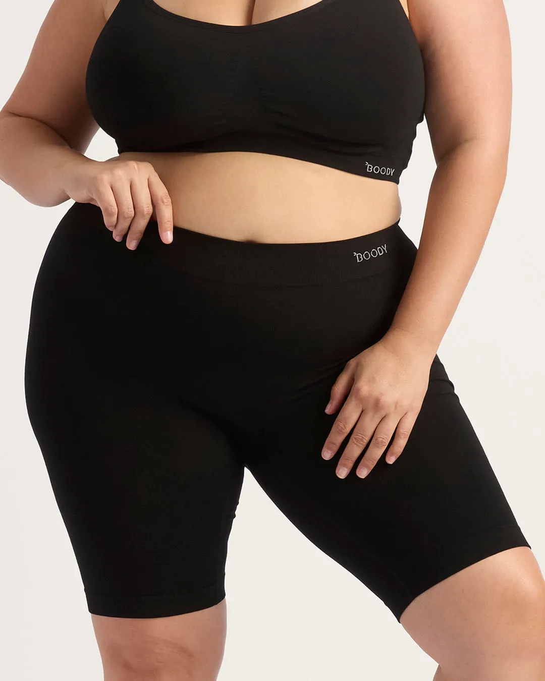 Seamfree Undershort 10" - Black
