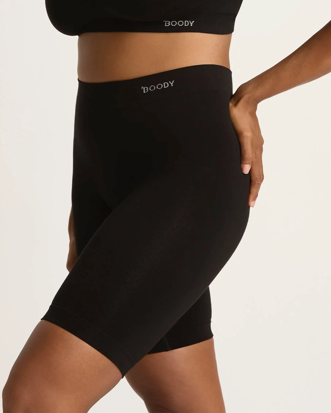 Seamfree Undershort 10" - Black