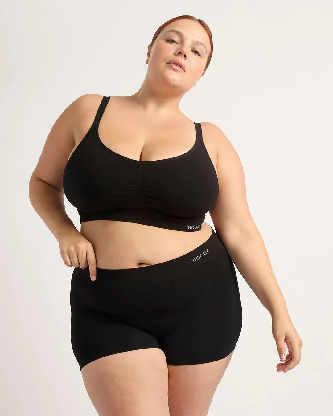 Seamfree Undershort 2" - Black