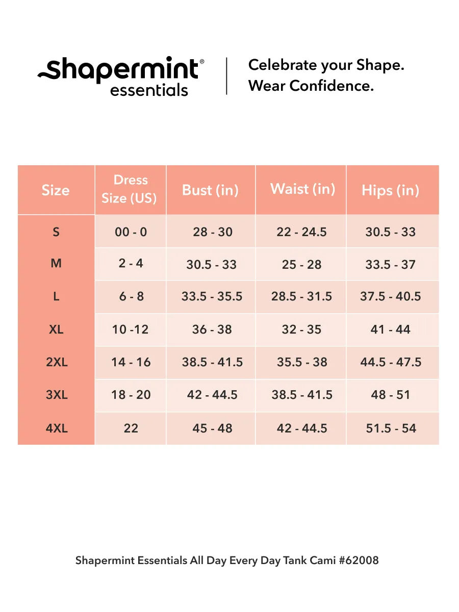 Shapermint Essentials All Day Every Day Tank Cami
