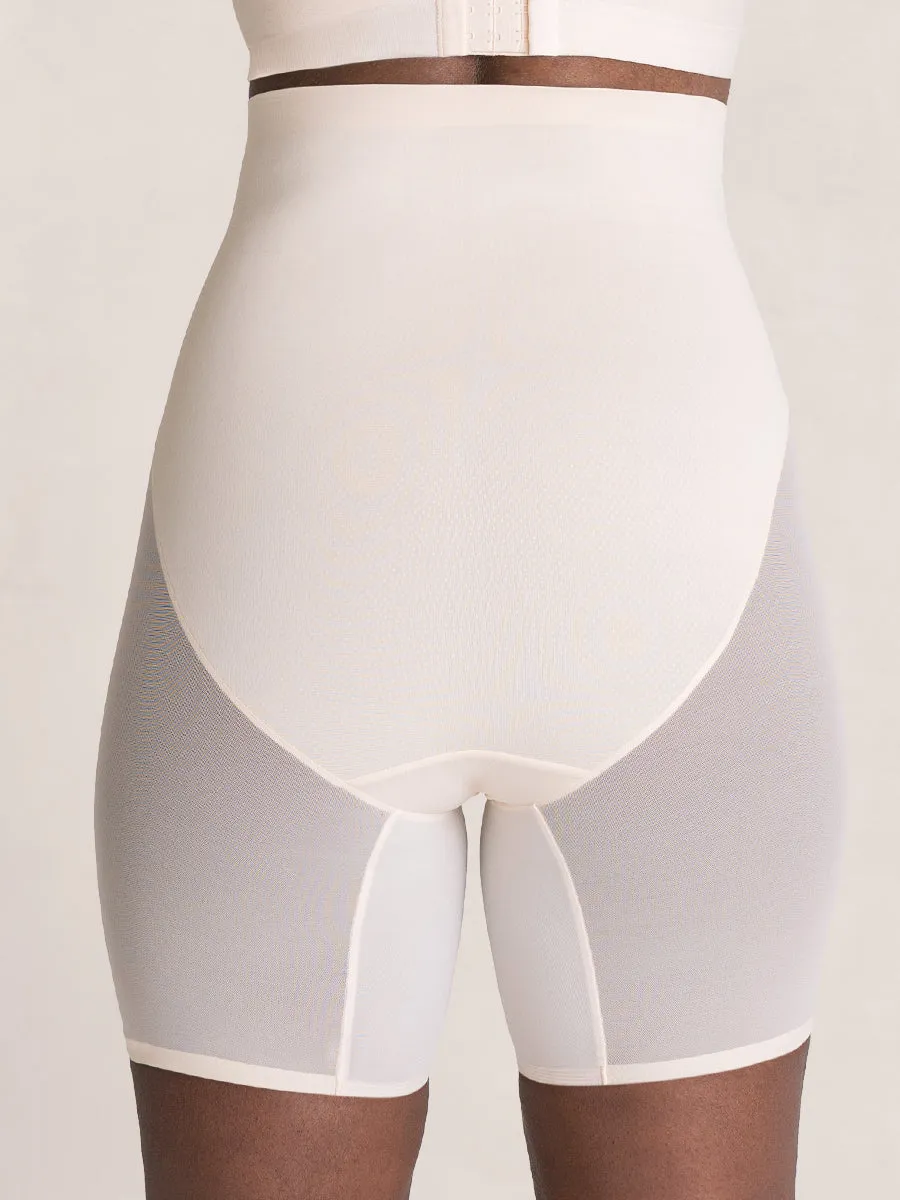 Shapermint Essentials Everyday Empower High-Waisted Mesh Shaper Shorts
