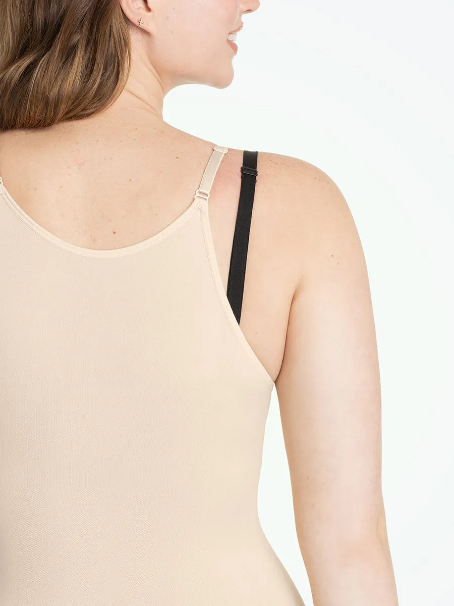 Shapermint Essentials Open Bust Bodysuit Shaper Panty