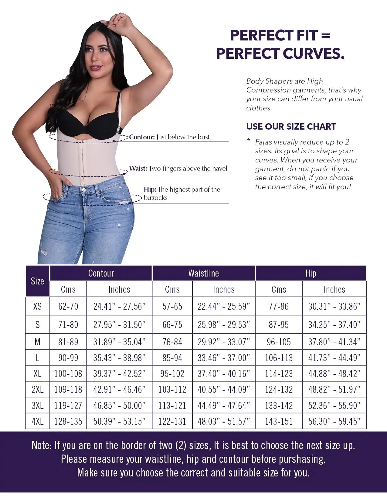 Siluet 2412 Post Surgery Compression Mid-Thigh Body Shaper