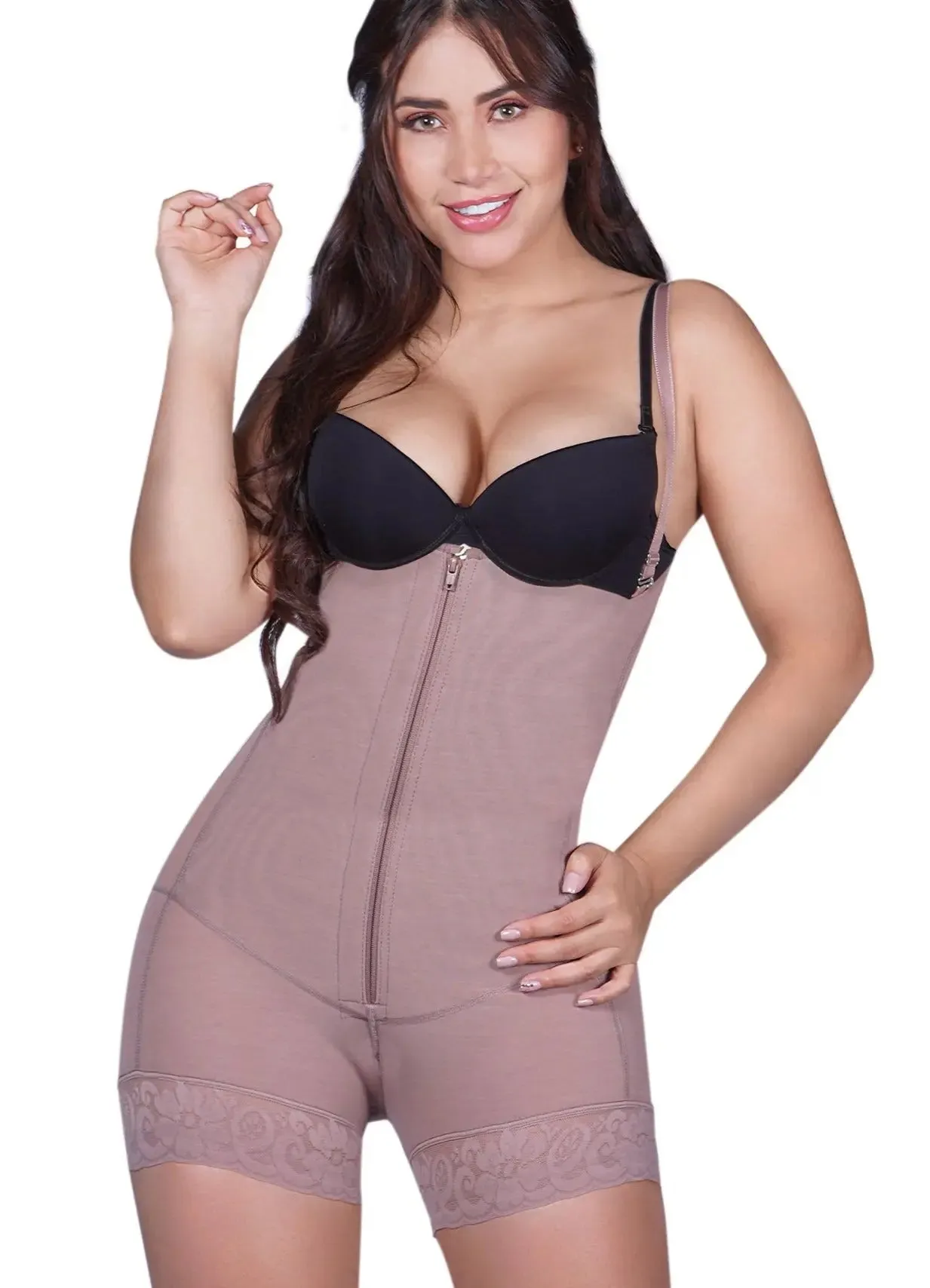 Siluet 2412 Post Surgery Compression Mid-Thigh Body Shaper