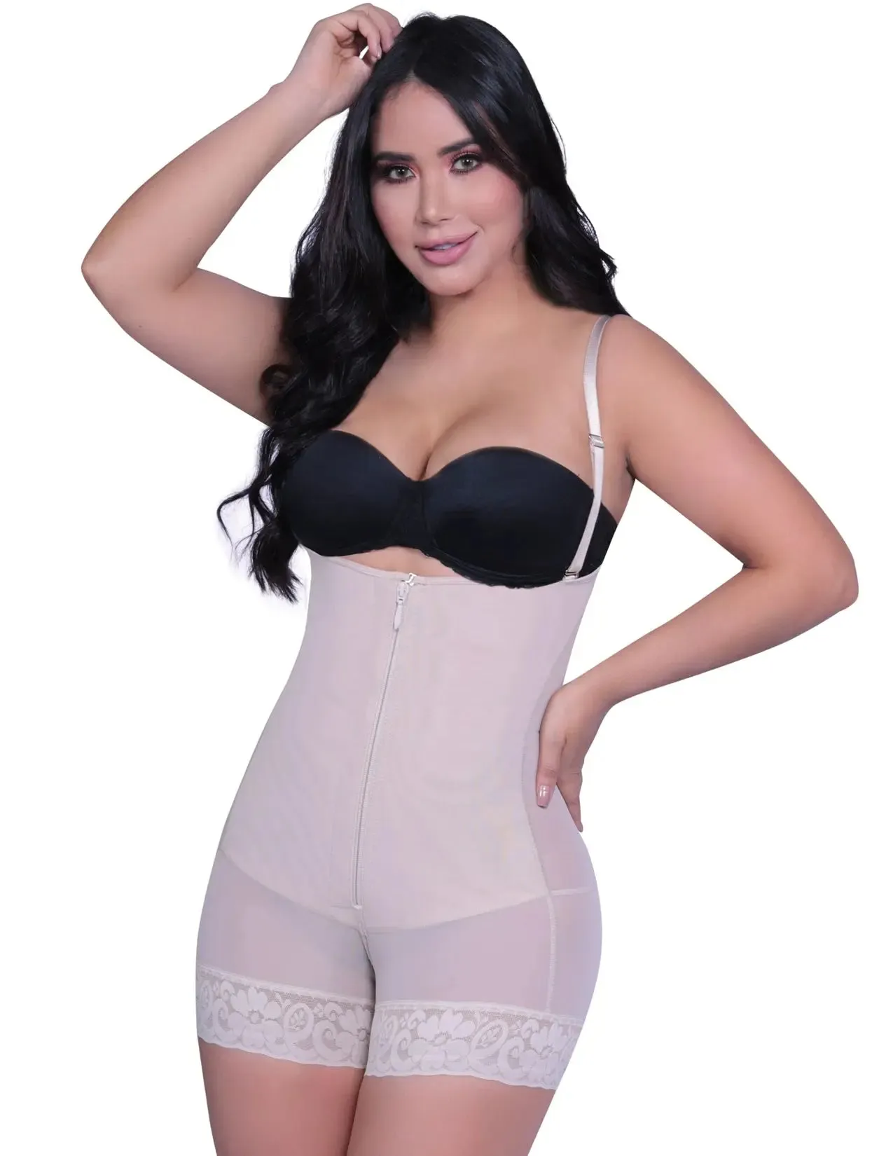 Siluet 2412 Post Surgery Compression Mid-Thigh Body Shaper