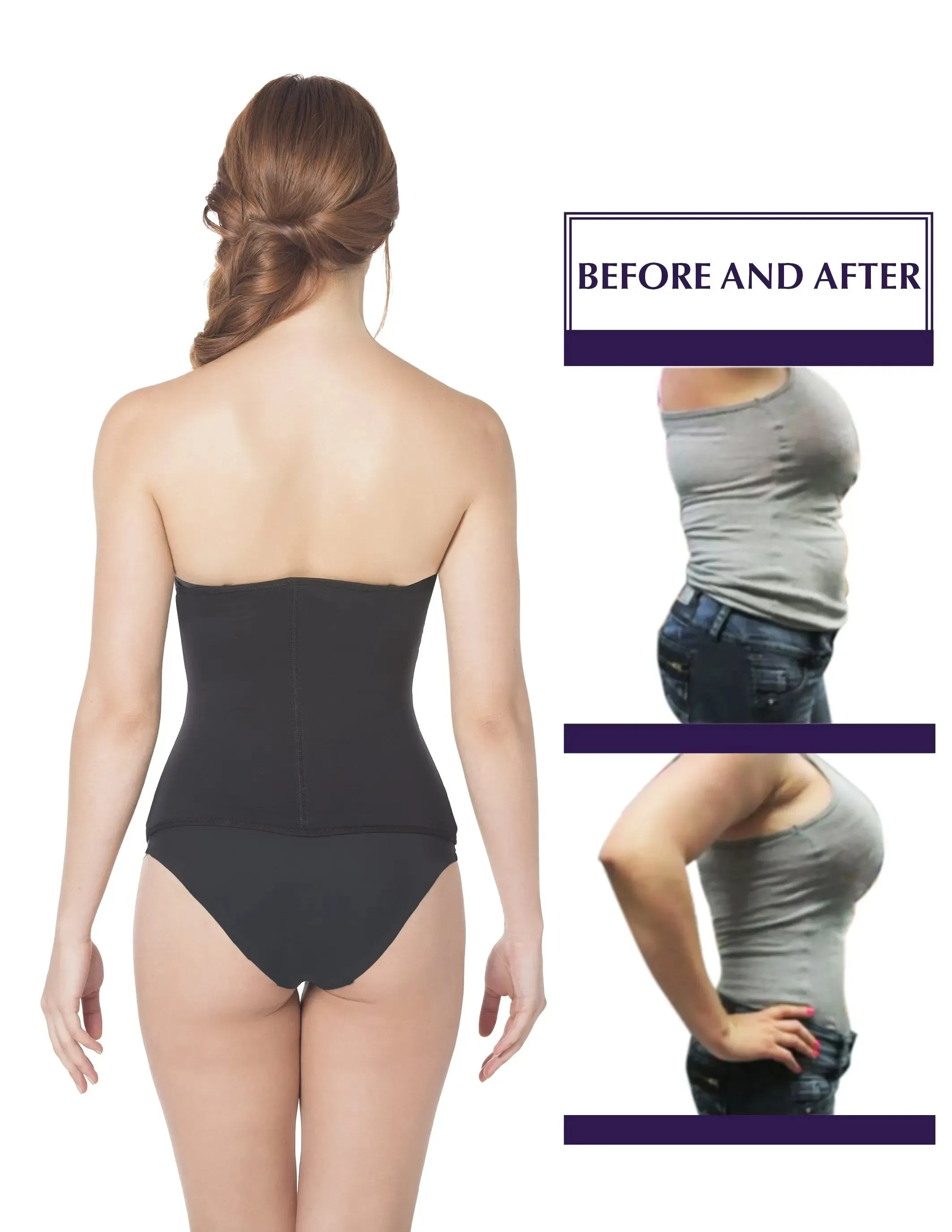 Siluet E6020 Shaping Waist Cincher with Latex
