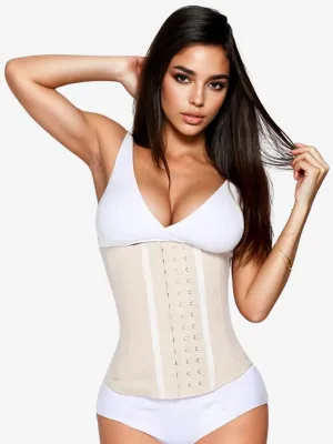Siluet F20N / F21 High Compression Natural Latex Waist Trainer with Triple Hook-and-Eye Closure