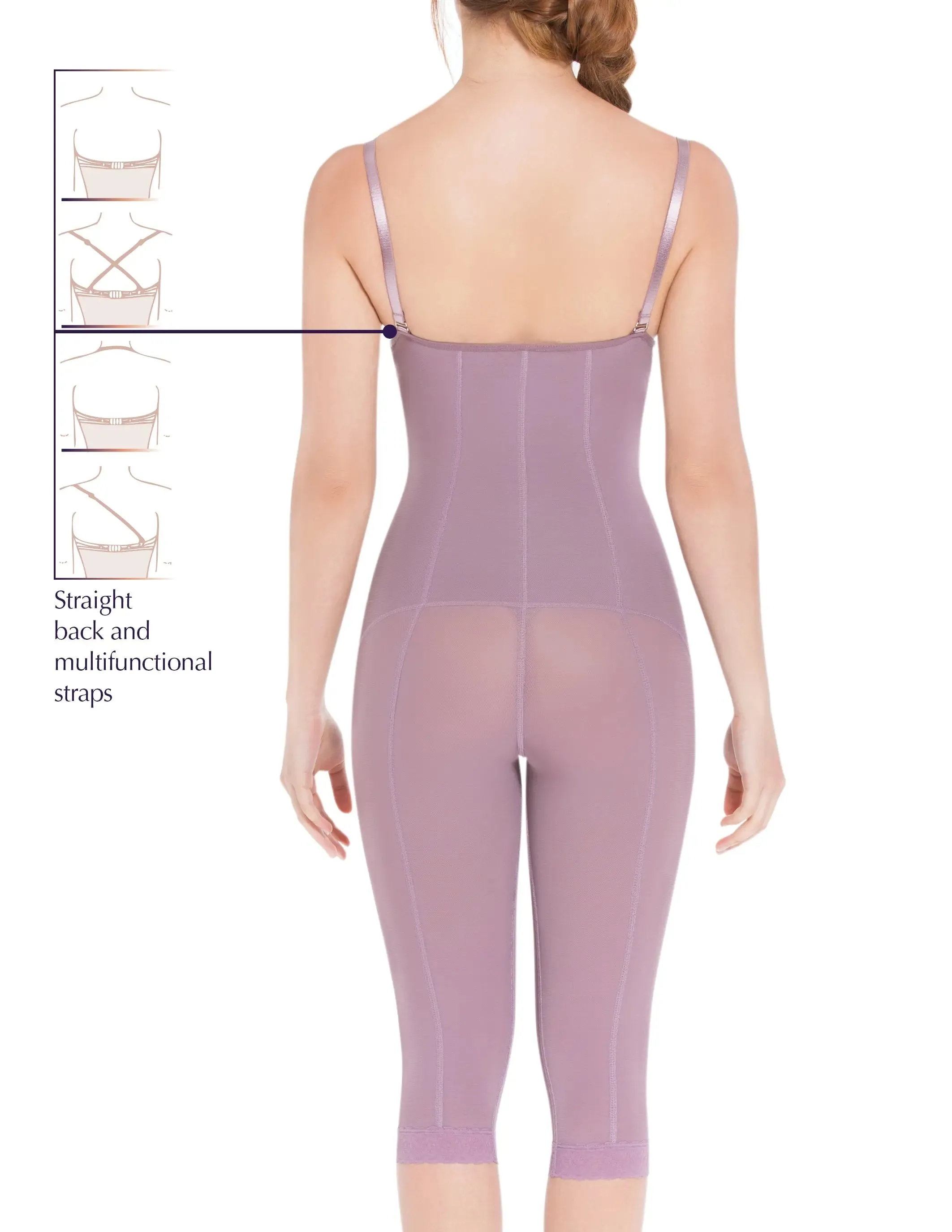 Siluet PS2 Postpartum High Compression Long Leg Full Body Shaper