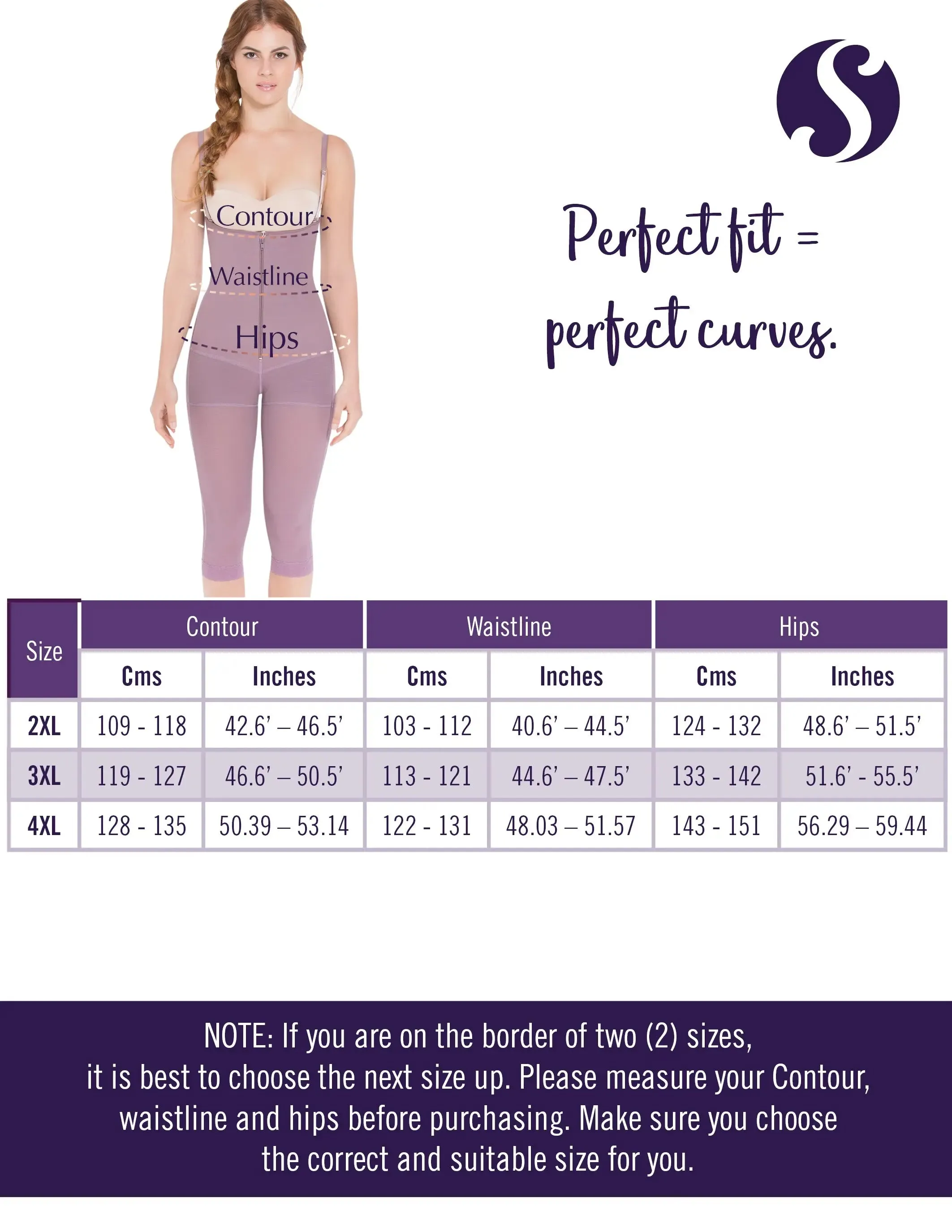 Siluet PS2 Postpartum High Compression Long Leg Full Body Shaper