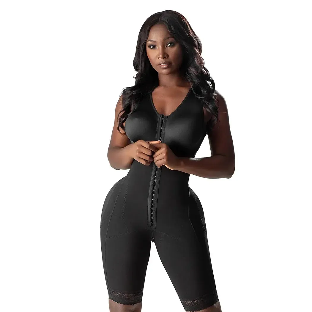 Snatched DC02L1 | Post-Surgery Colombian Faja with Built-In Bra – High Compression Shapewear