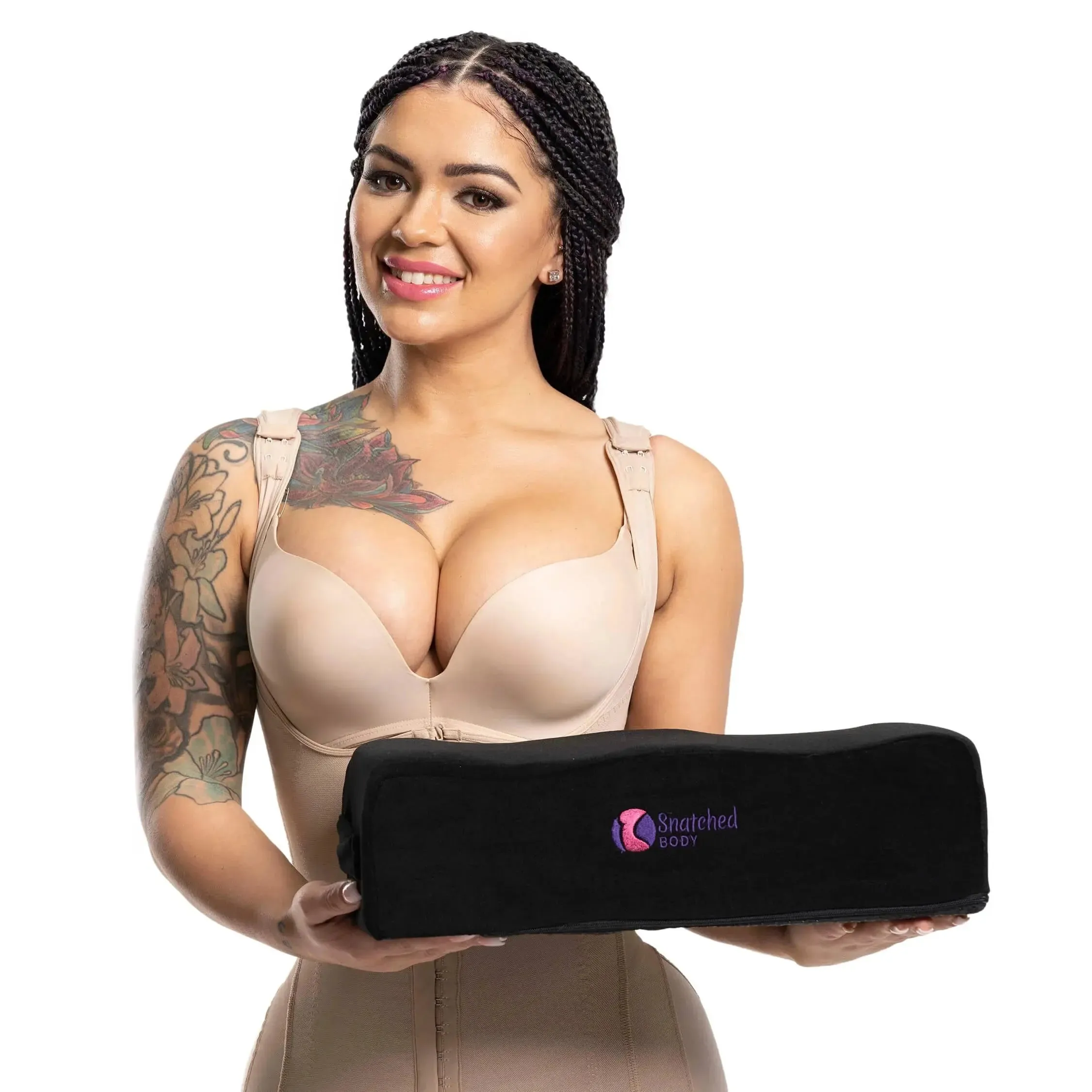 Soft BBL Pillow for Driving - Comfortable Post-Surgery Recovery Cushion