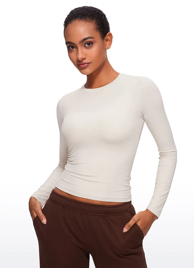 Softembrace Tight Fit Long Sleeve Shirts