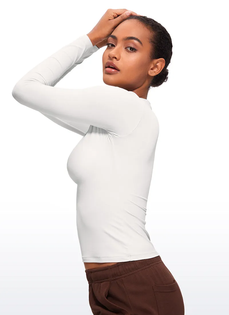 Softembrace Tight Fit Long Sleeve Shirts