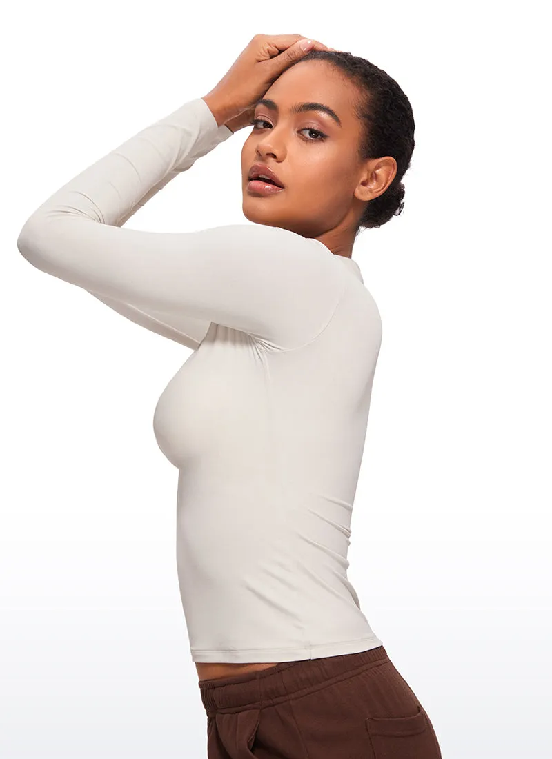Softembrace Tight Fit Long Sleeve Shirts