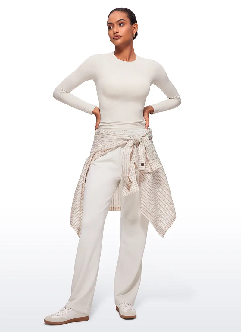 Softembrace Tight Fit Long Sleeve Shirts