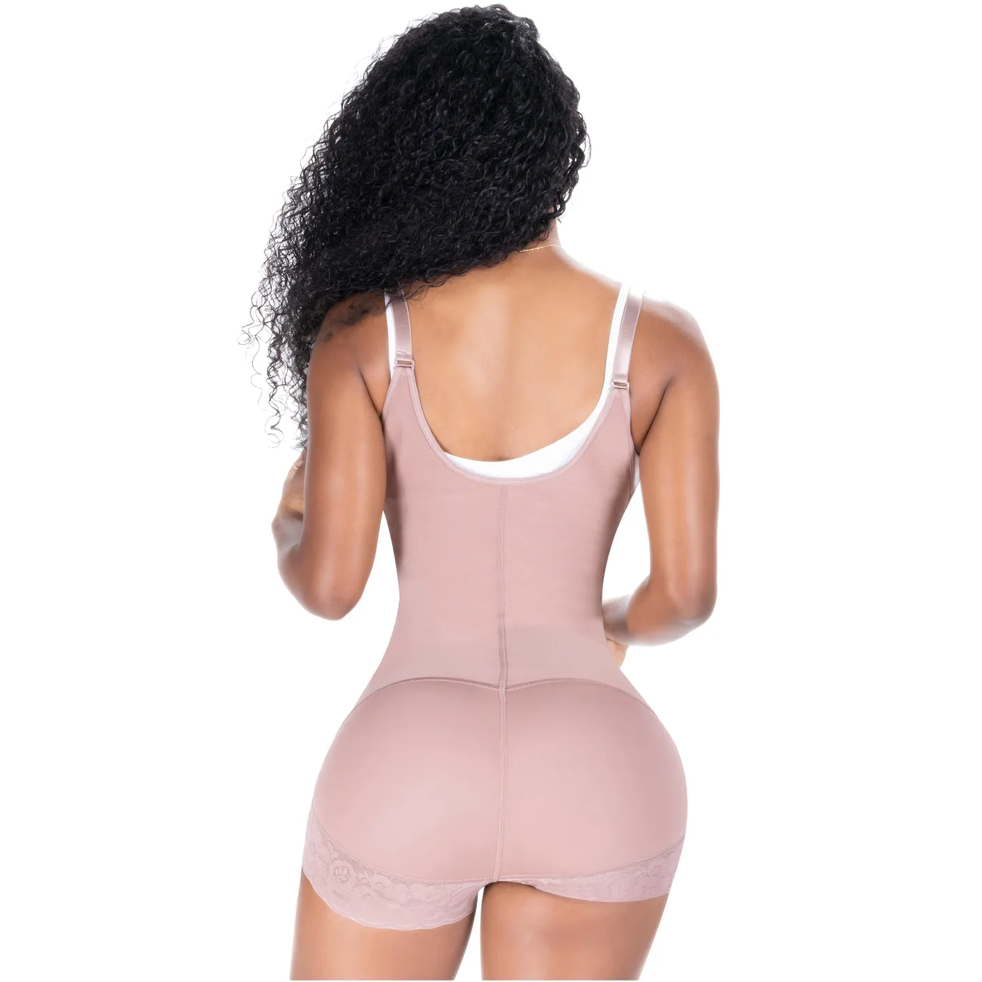 SONRYSE 020ZL | Fajas Colombianas Post Surgery & Postpartum | Open Bust Panty Shapewear Bodysuit | Powernet