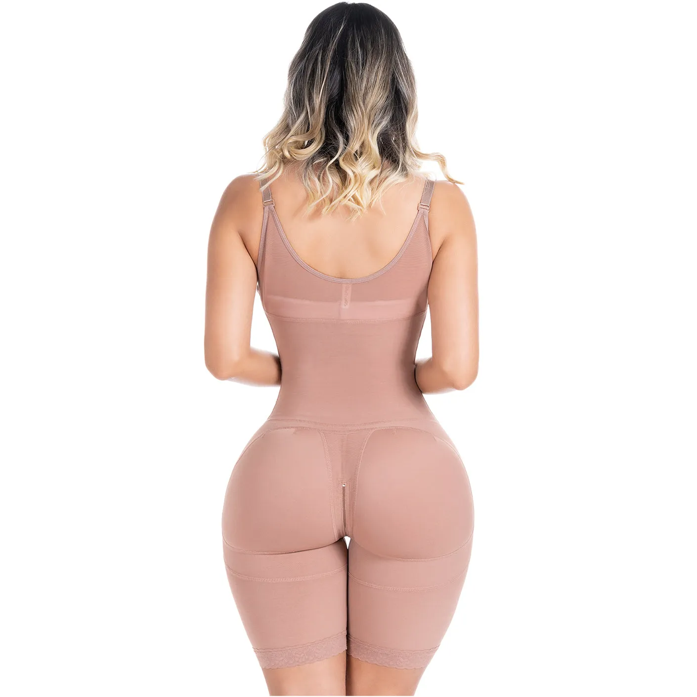 SONRYSE 048BF |  Post Surgery and Pospartum Open Bust Shapewear Fajas Colombianas | Powernet