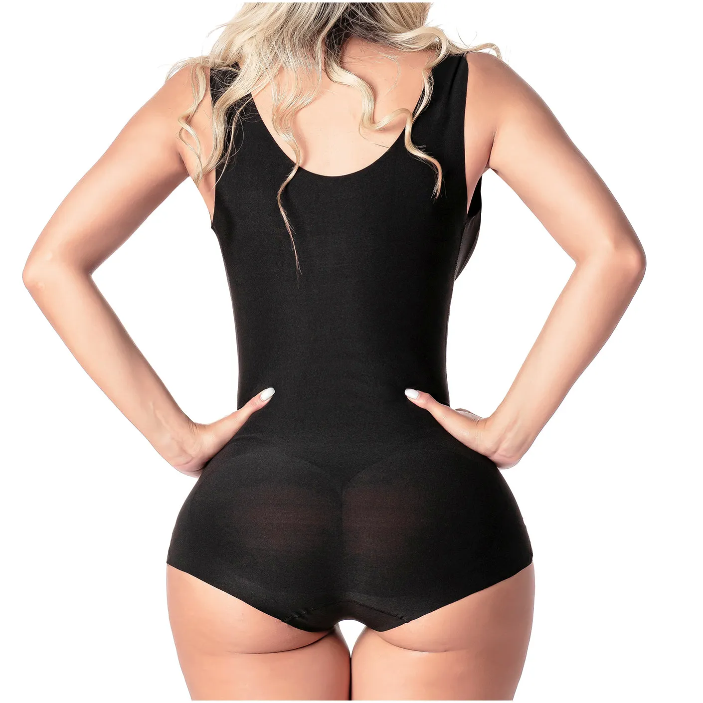 Sonryse SP23NC | Colombian Shapewear Open Bust Panty Girdle for Women | Spandex