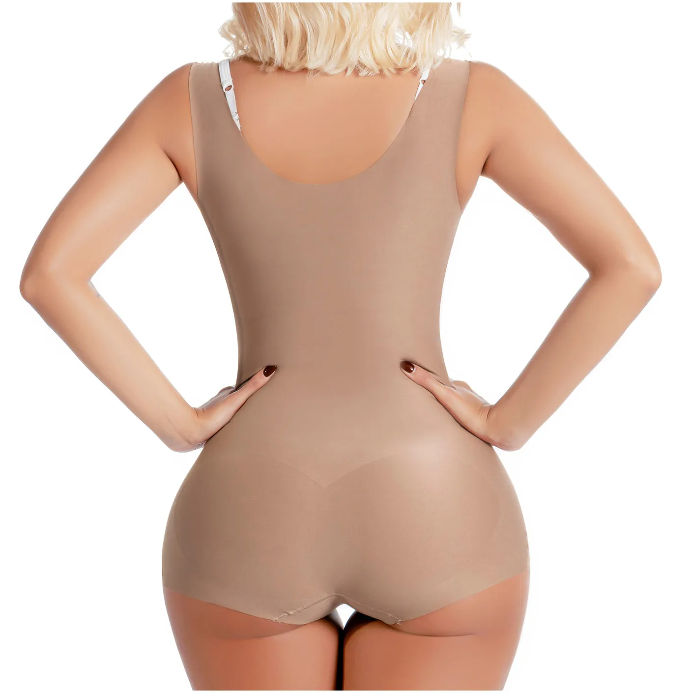 Sonryse SP23NC | Colombian Shapewear Open Bust Panty Girdle for Women | Spandex