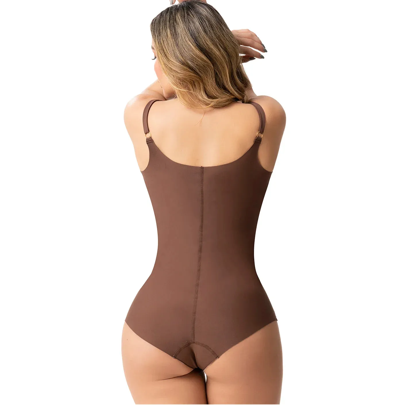 Sonryse SP45NC Tummy Control Panty Shapewear Open Bust Bodysuit