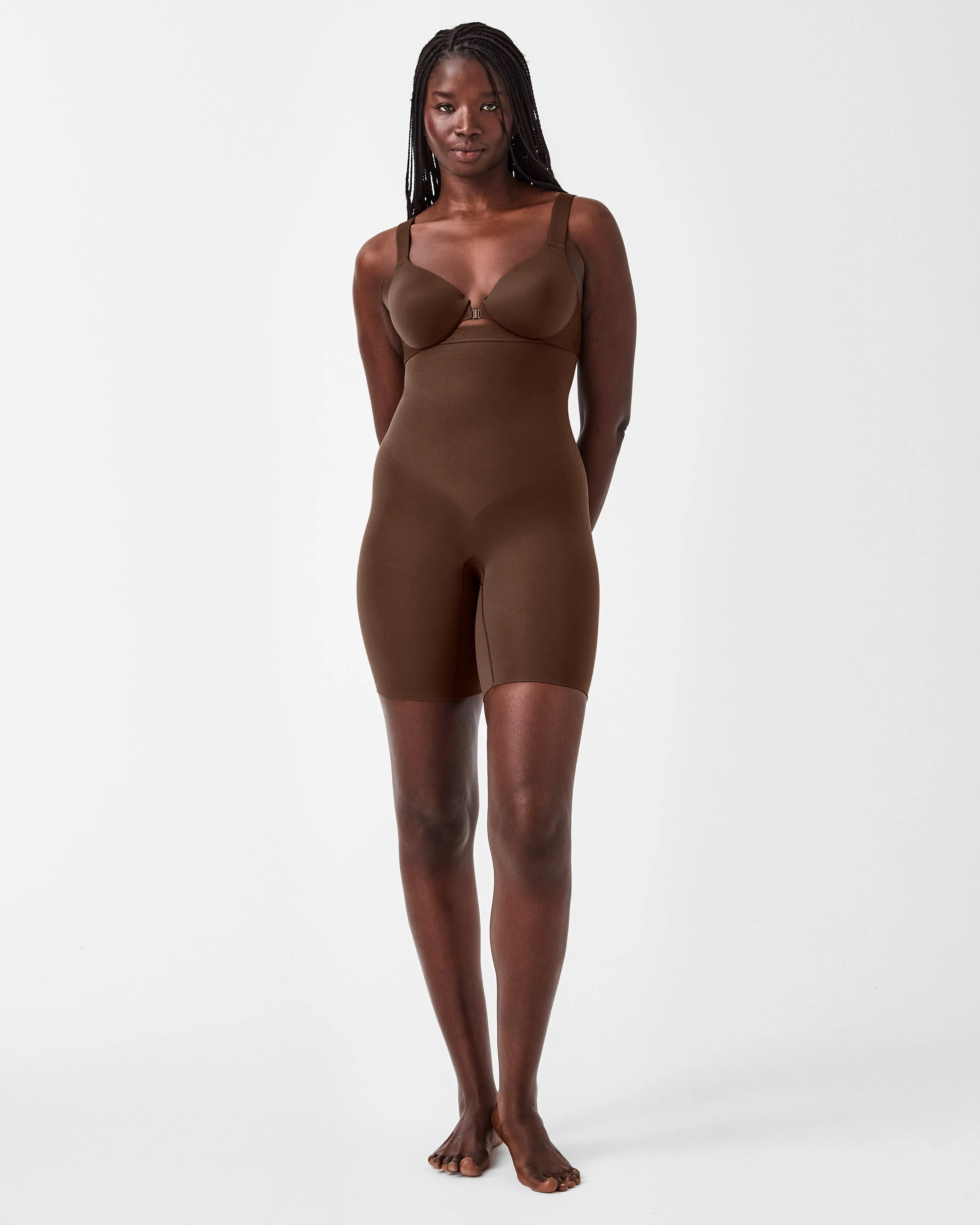 SPANXsculpt™ Seamless Power High-Waisted Mid-Thigh Short