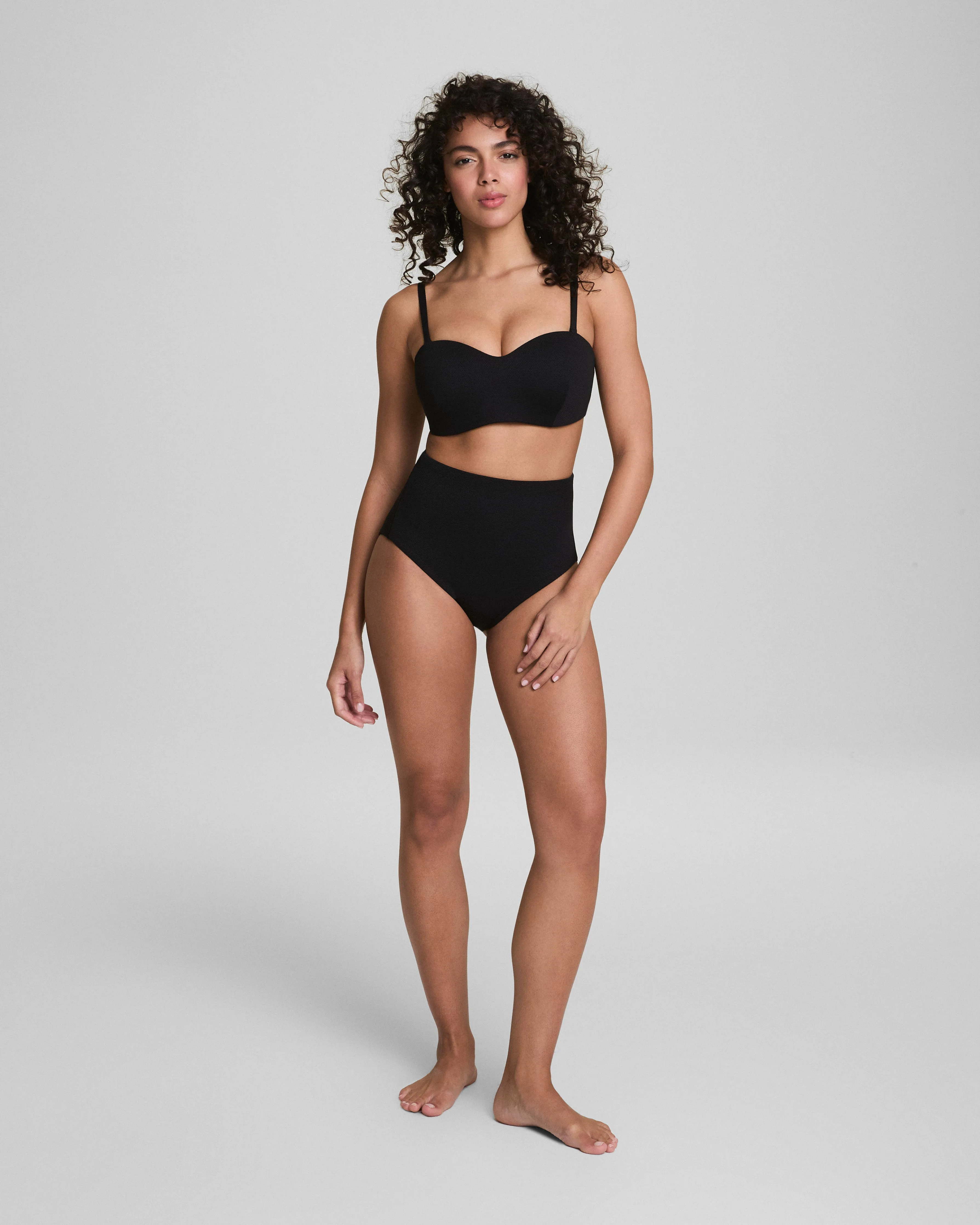 SPANXshape™ Swim Pique Ultra Hi-Rise Cheeky Bottom