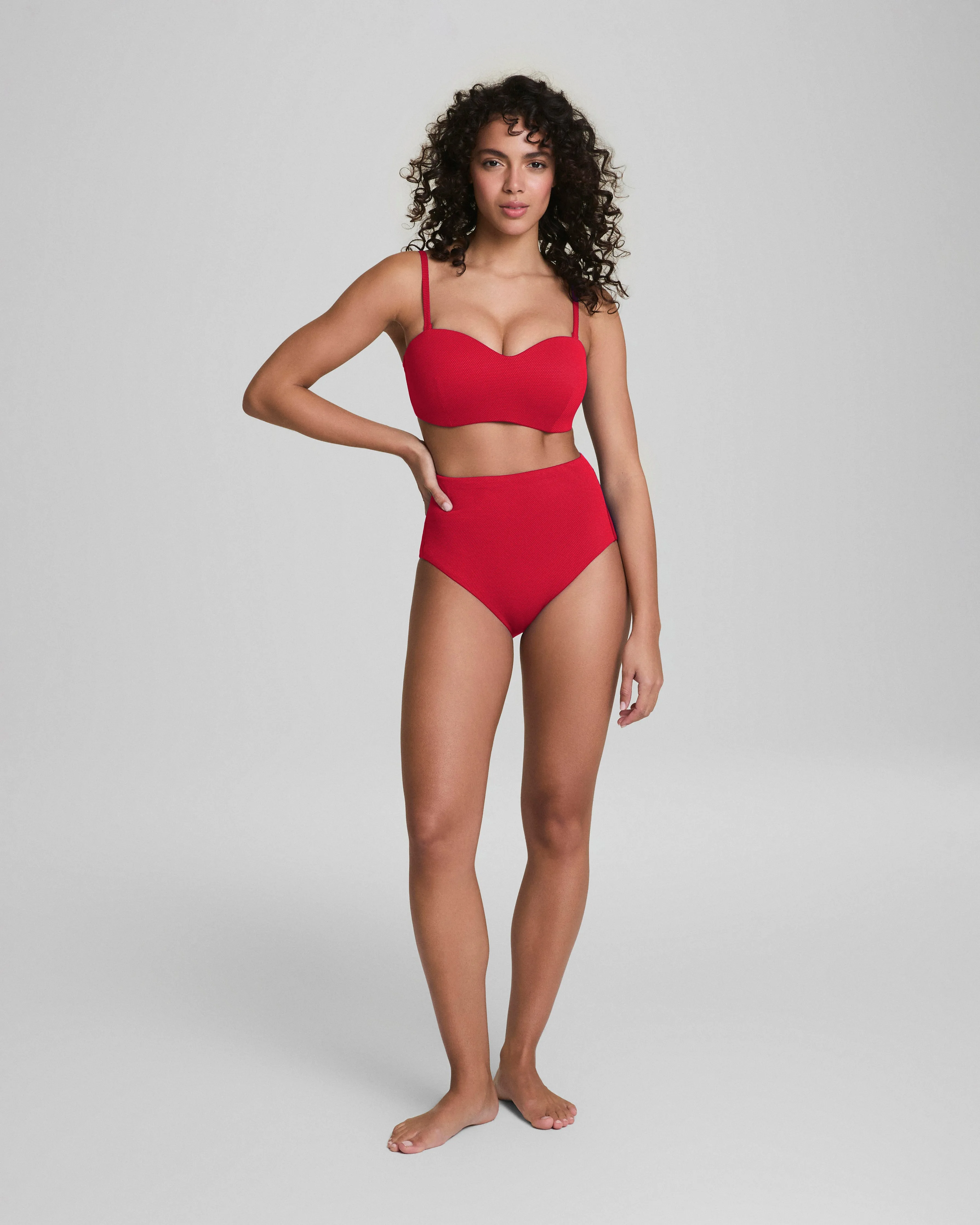 SPANXshape™ Swim Pique Ultra Hi-Rise Cheeky Bottom