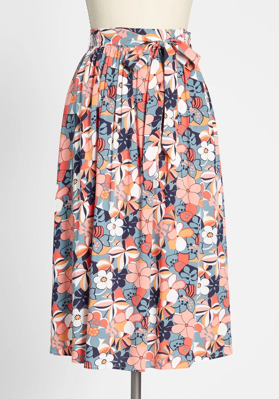 Stir Things Up Midi Skirt