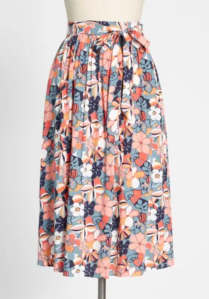 Stir Things Up Midi Skirt