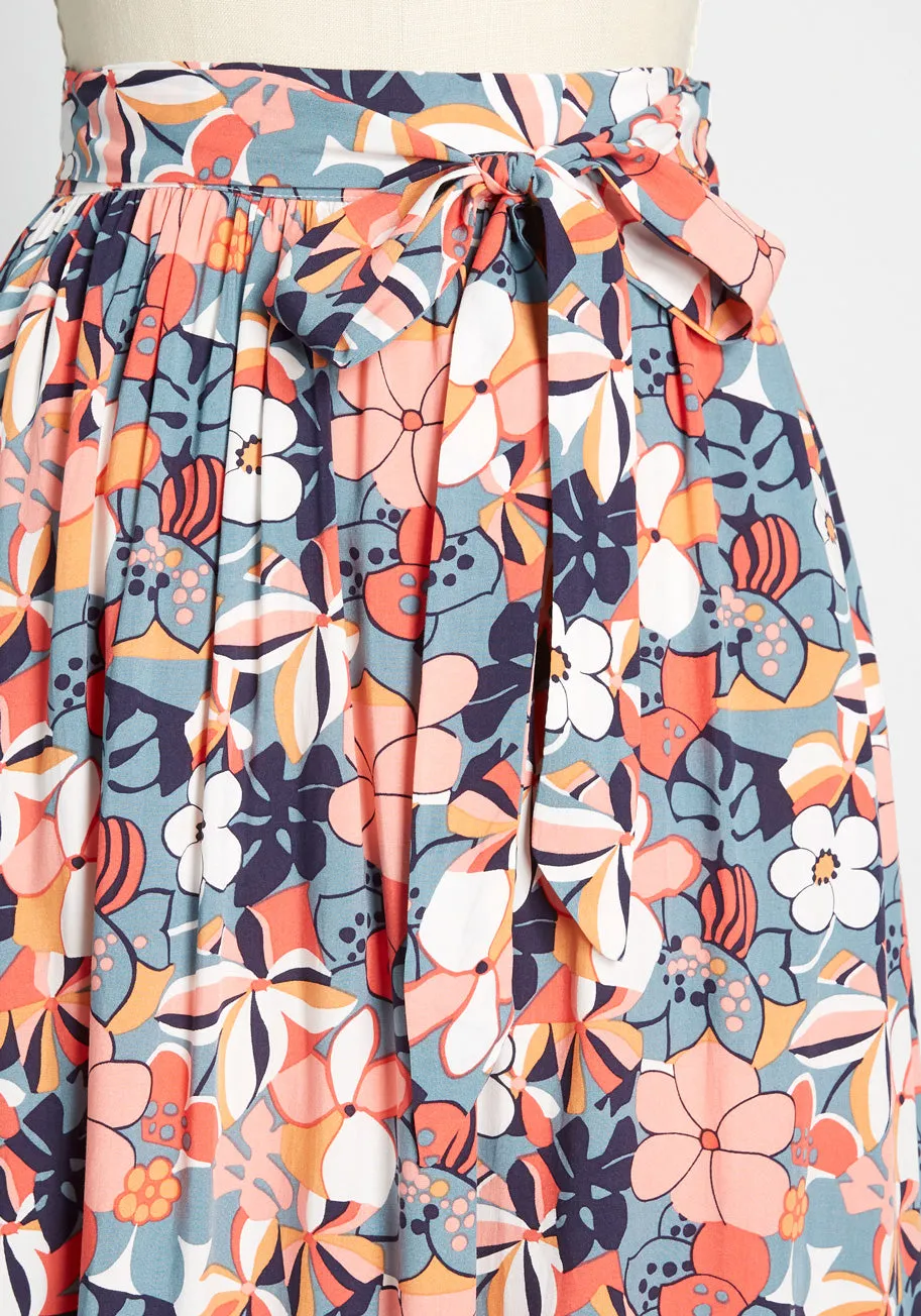 Stir Things Up Midi Skirt