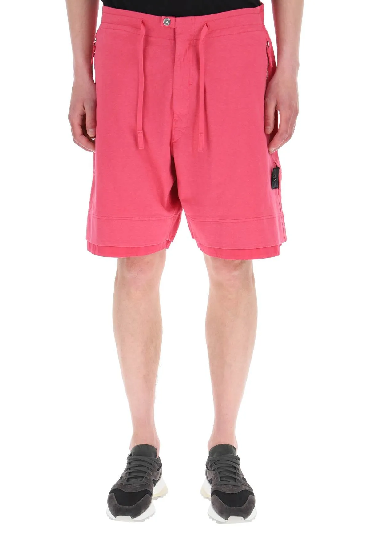 Stone Island Shadow Project Elasticated Waist Bermuda Shorts