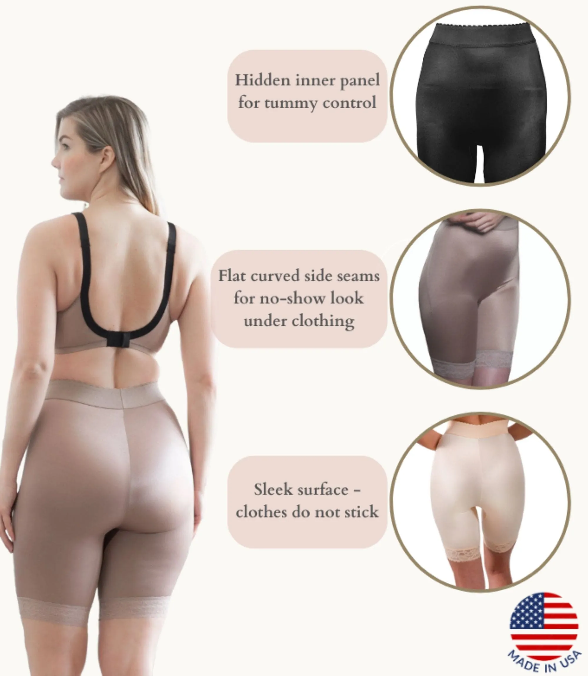Style 518 | High Waist Leg Shaper Light Shaping