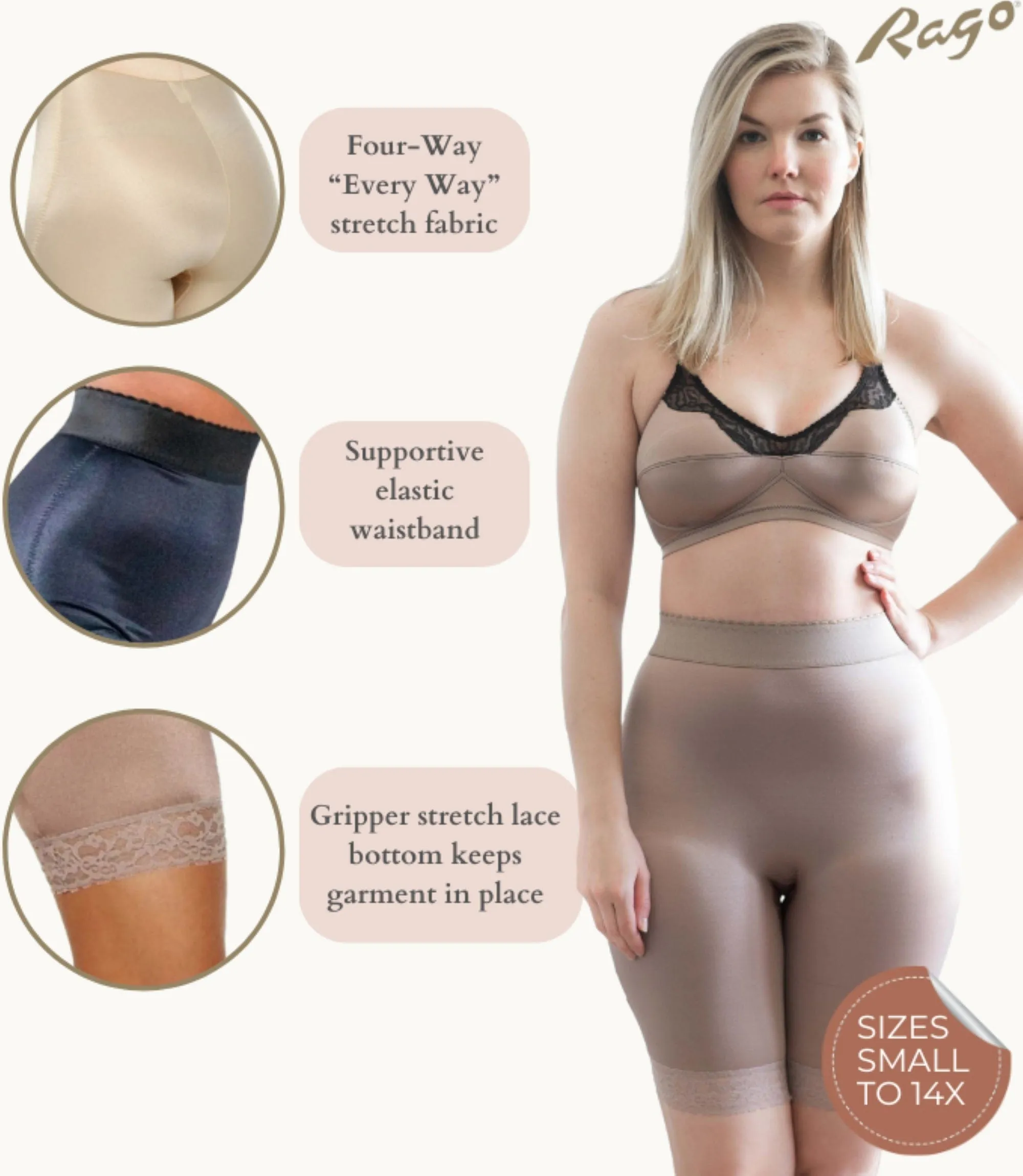 Style 518 | High Waist Leg Shaper Light Shaping