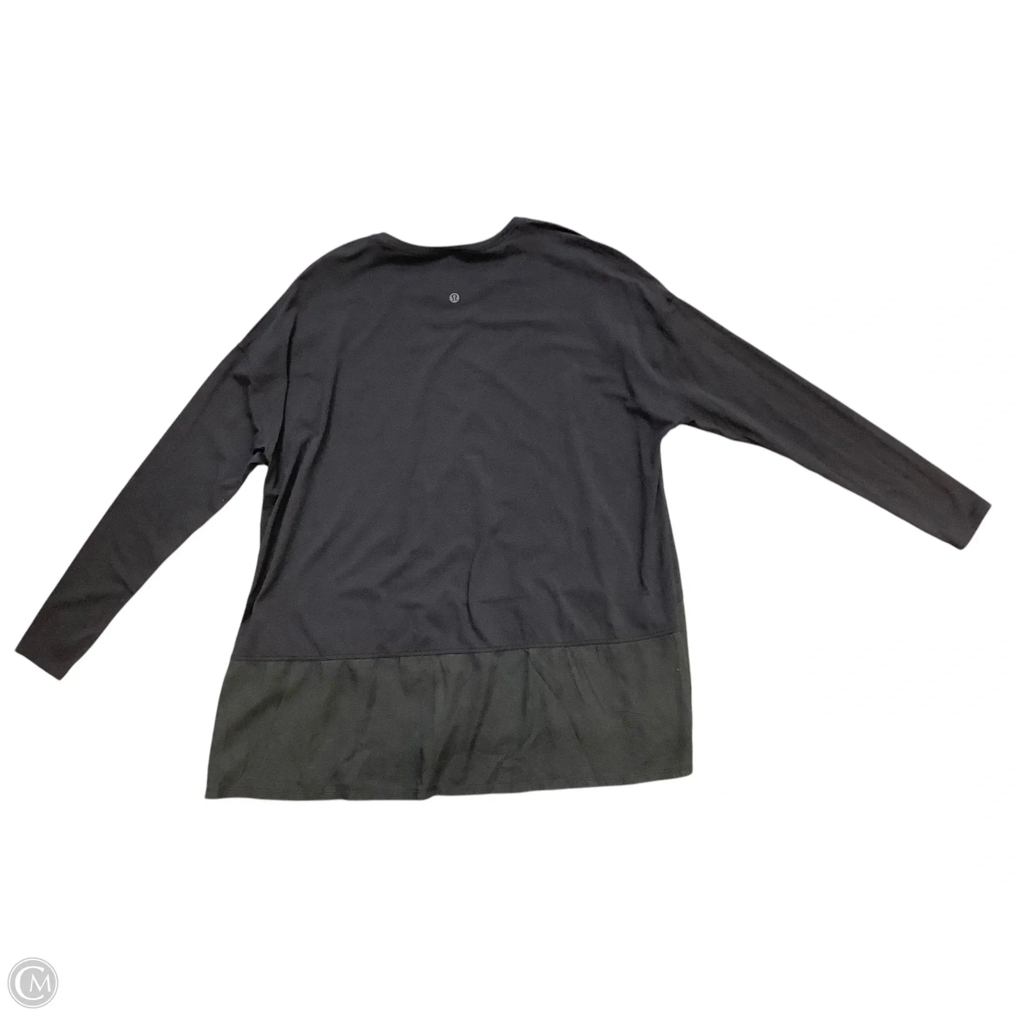 Top Long Sleeve By Lululemon In Black, Size: 6