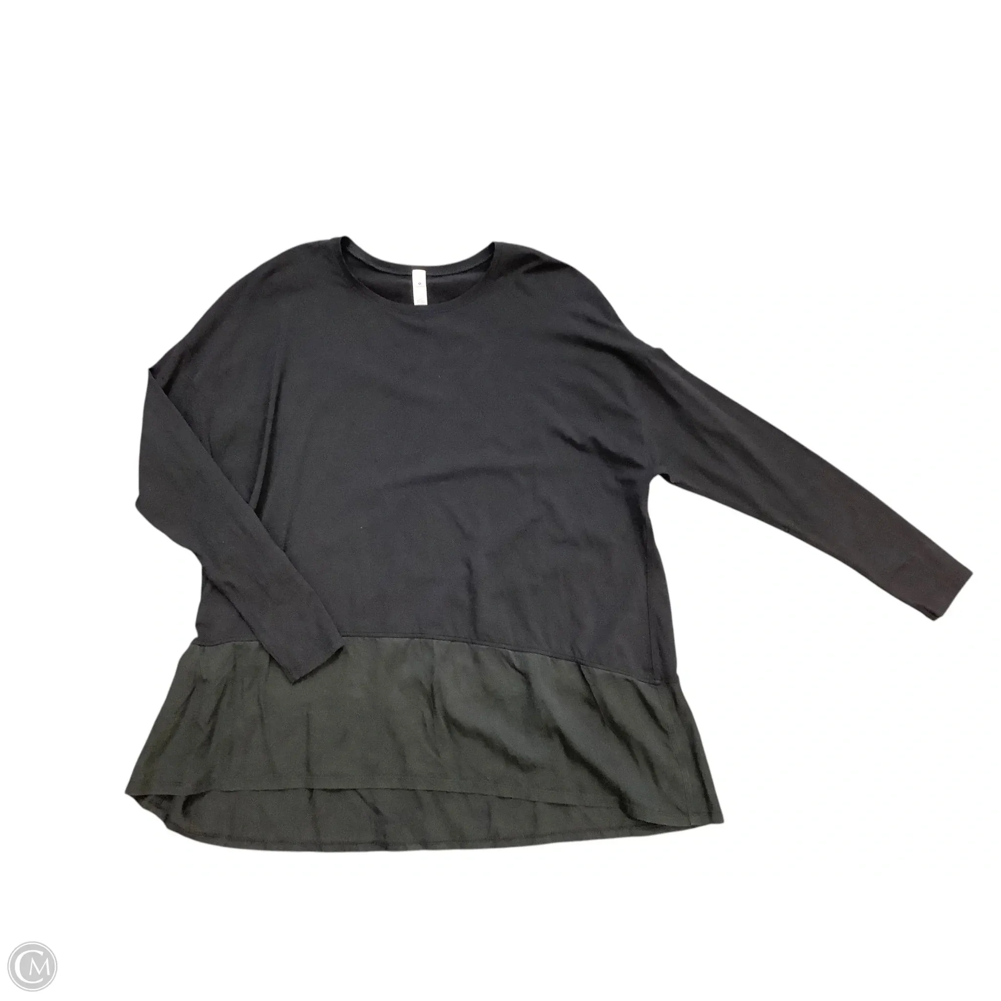 Top Long Sleeve By Lululemon In Black, Size: 6