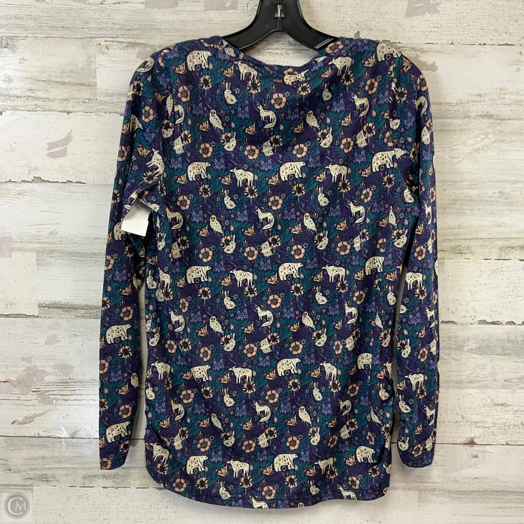 Top Long Sleeve By Sundance In Purple, Size: M